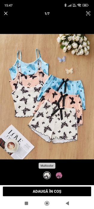Vând set pijamale xl