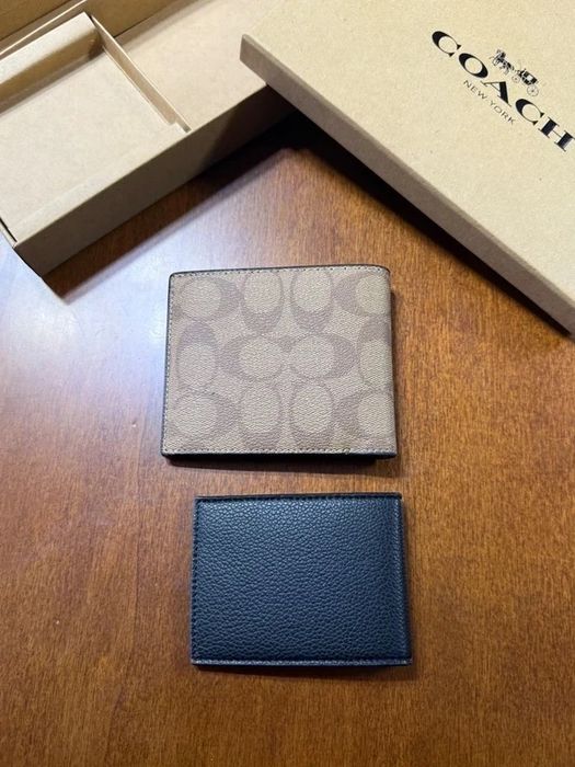 Set Portofel Coach + Portcard nou new