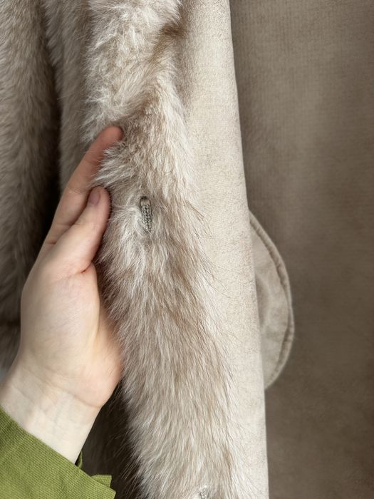 Эко шубка оверсайз