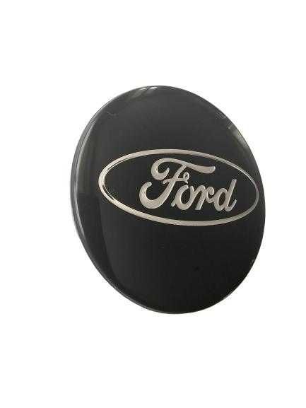 капачки за джанти Форд Ford 56mm черни комплект 4 броя