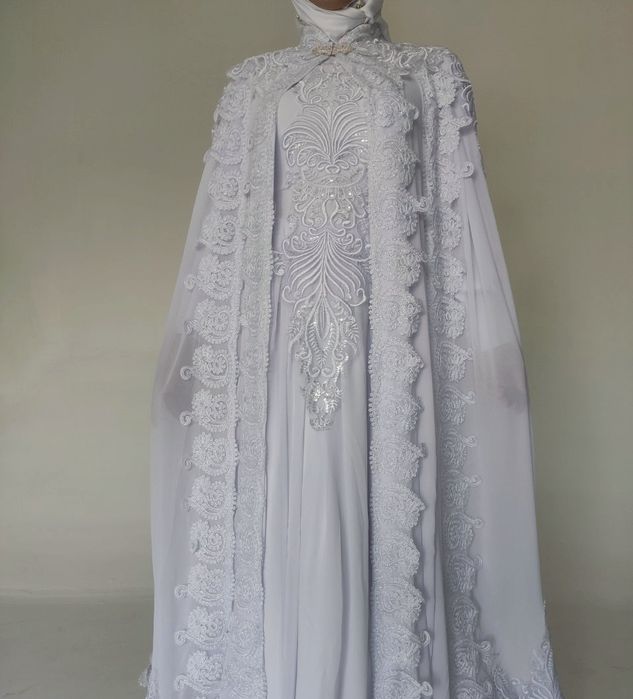 Hijoblik qizlarimiz uchun moʻljallangan toʻy libosi.