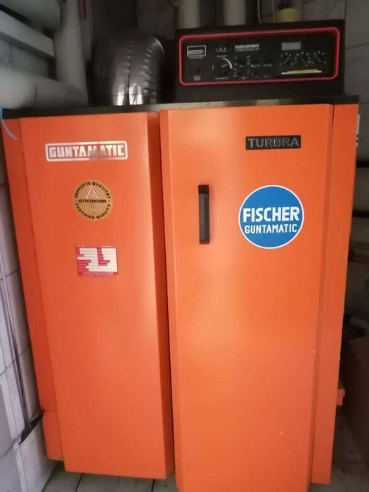 Cazan, centrala  gazeificare Fisher Guntamatic Turbra 30kw