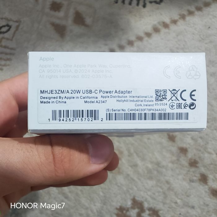 Зарядка Айфон Оригинал 20w Адаптер iPhone