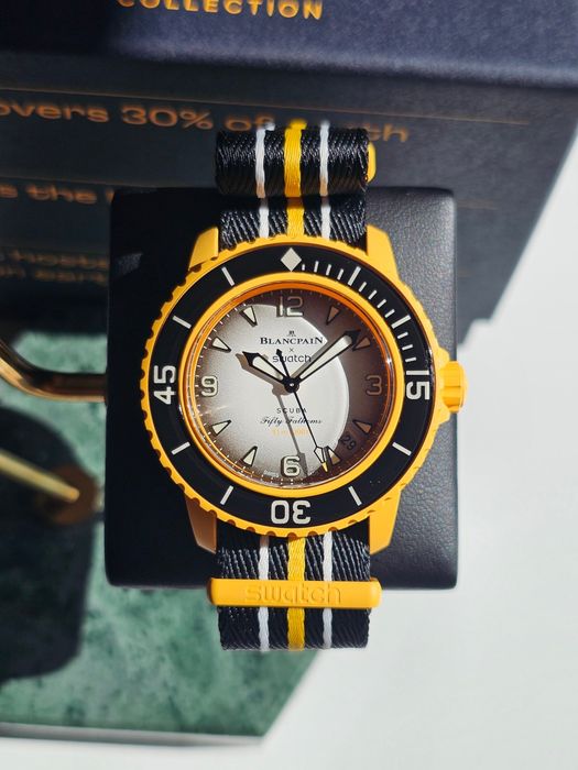 Blancpain X Swatch Fifty Fathoms Scuba Collection: Pacific Ocean Edition