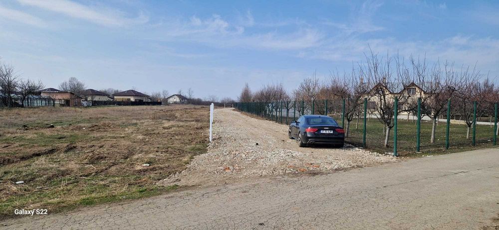 VAND teren intravilan 1000 mp Sabareni langa Bucuresti