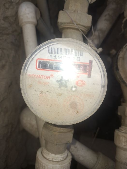 Установка водомеров