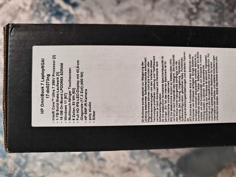 Leptop  omnibook 7 ,nou sigilat .
