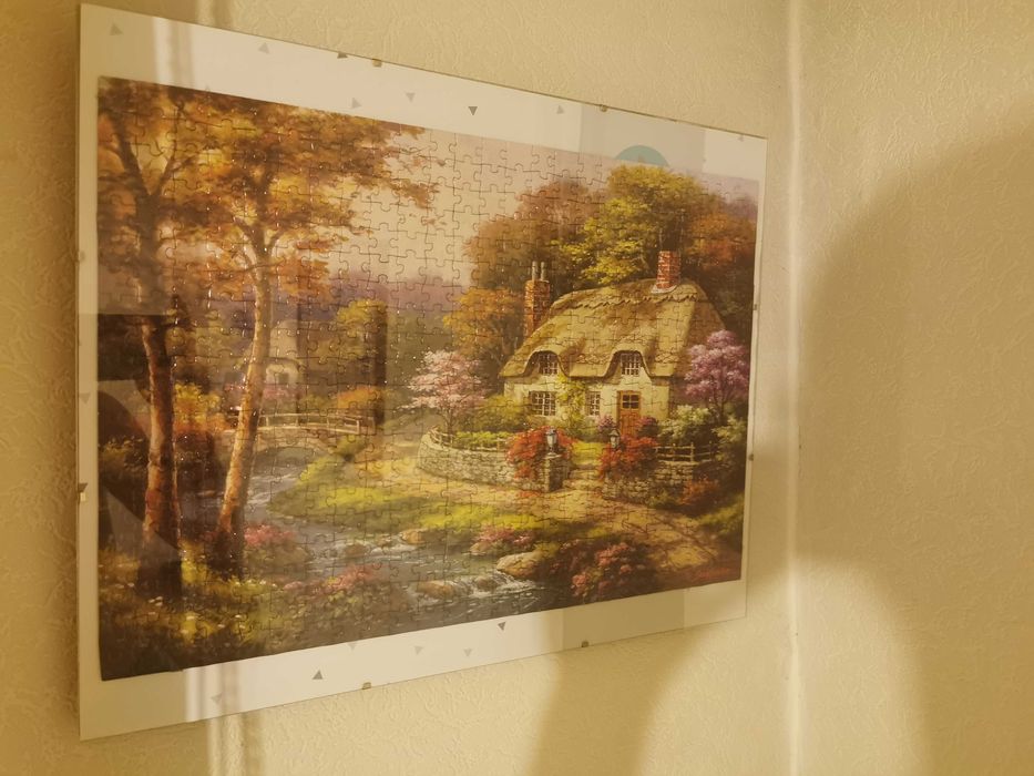 Пъзели в рамка и органайзер за пъзели