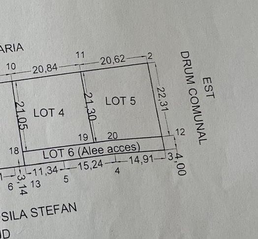 Teren intravila vanzare Corbu