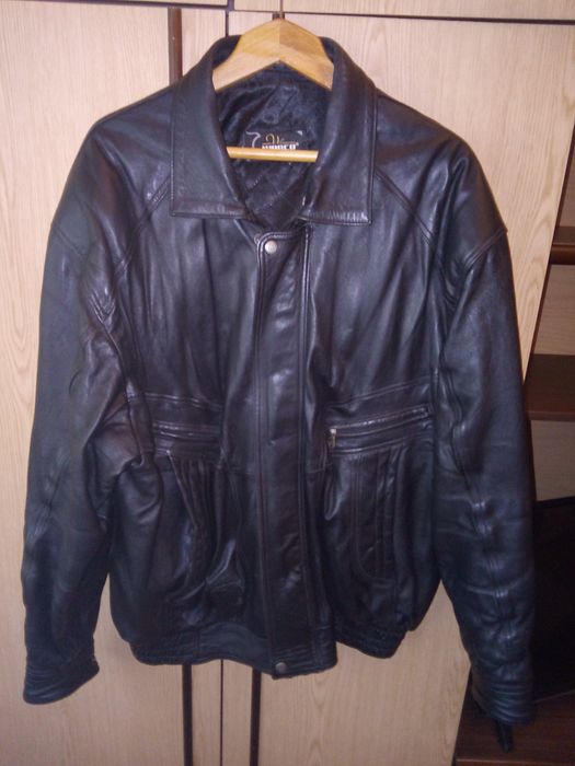 Мъжко яке от естествена кожа