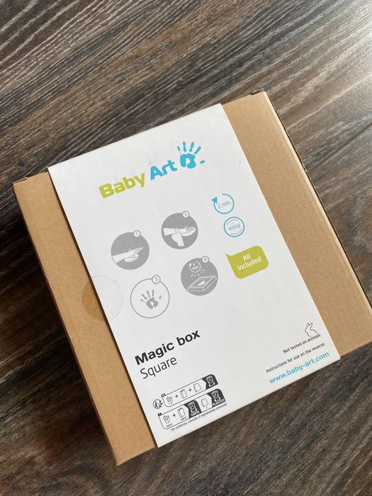 Комплект за отпечатък на бебета Baby Art Magic Box
