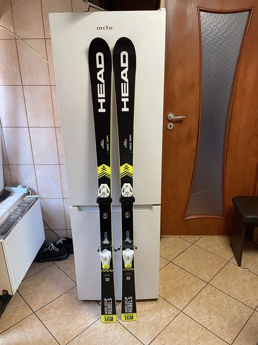 Schiuri 160 cm  head worldcup rebels i race team