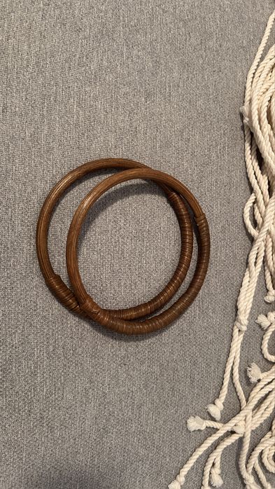 Дървени/Бамбукови дръжки за чанта