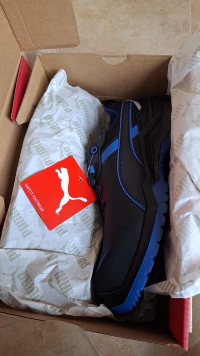 Работни обувки Puma Krypton blue low