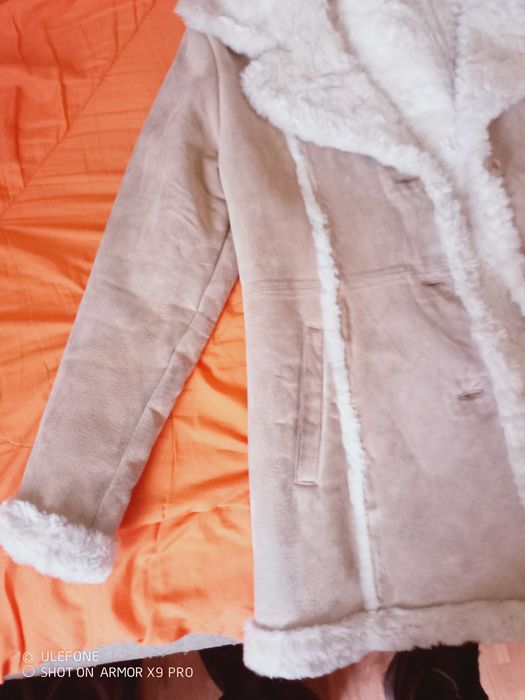 Cojocel piele întoarsă Damă/ Geci piele