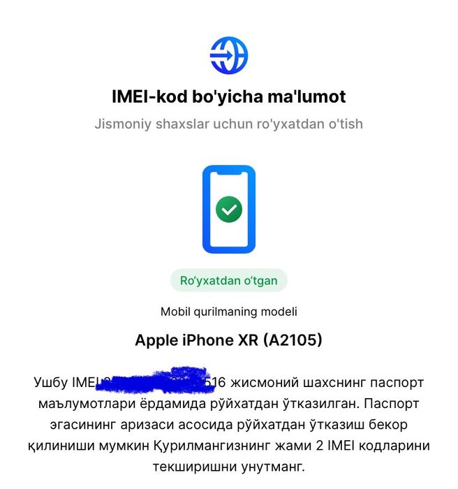 Iphone XR 64gb sotiladi