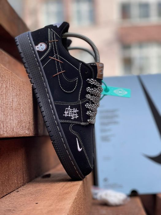 Nike Air Jordan 1 Low WMNS Full Black