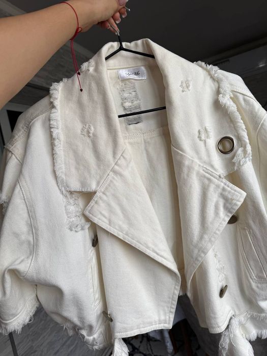 Джинсовка с короткими рукавами