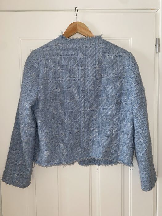 Вълнено сако Mango и Tweed сако Mango