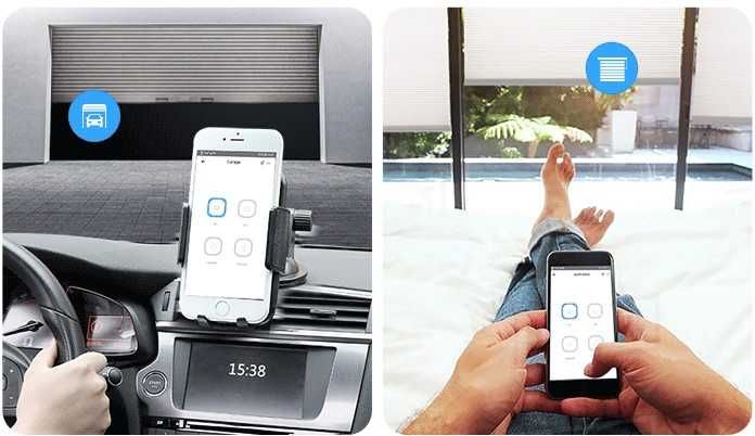 Sonoff 4CH PRO R3- WiFi смарт реле AC/DC с 4 изхода 10A + RFконтр