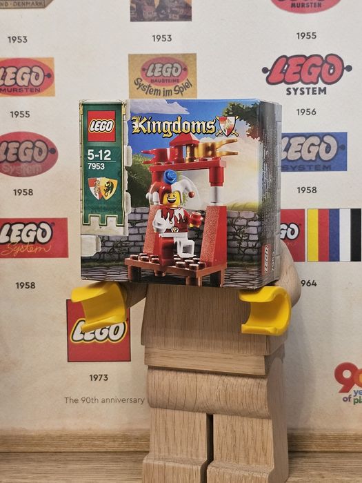 Lego 7953 Kingdoms Court Jester 7953 minifigure cas437 кралски шут гр ...