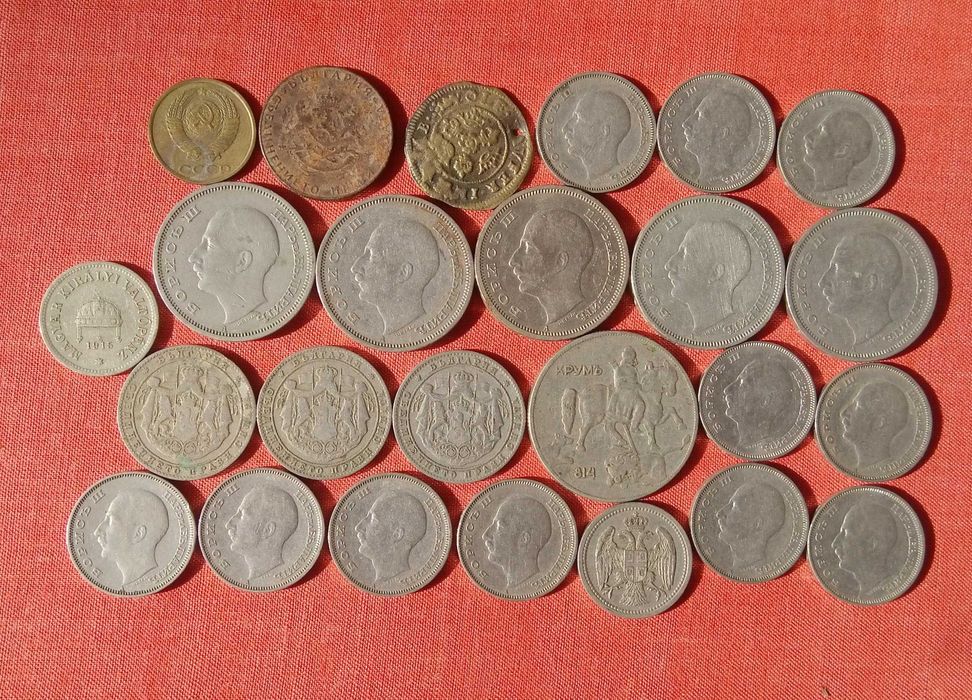 няколко стари монетки