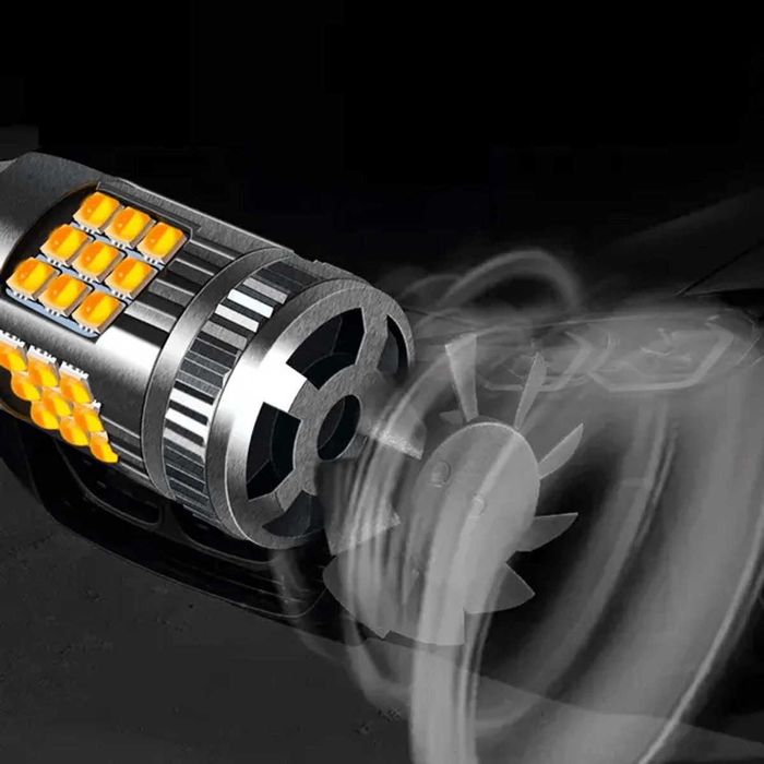 DRL Дневни светлини + Лед мигач T20 1156/1157 (12 - 24 V.)