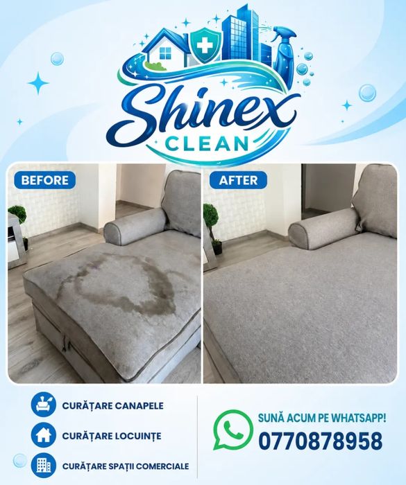 Curățare Canapele Oradea | Saltele, Fotolii, Colțare | Shinex Clean