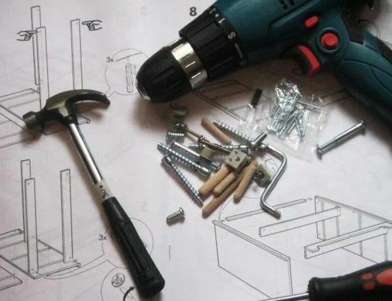 Сборка-разборка мебели ,муж на час