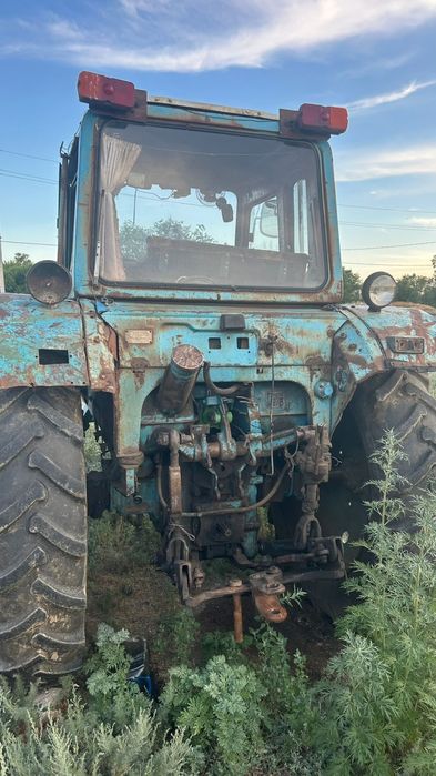 Трактор МТЗ 80 с прицепом
