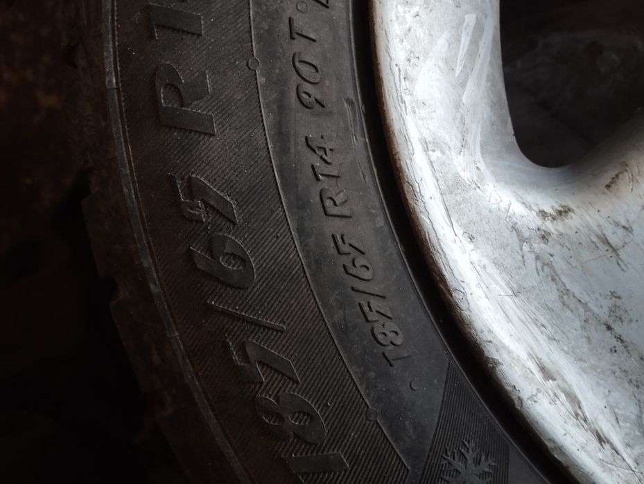 Диски с резиной 14R 4*100