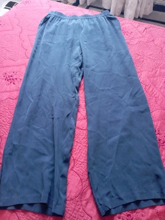 Лот панталони лен,рипс ,широки крачоли