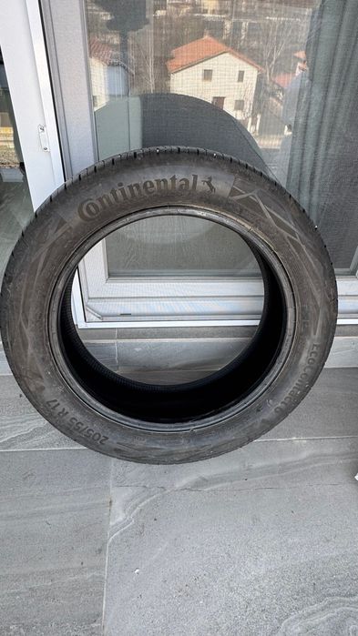 4 anvelope (cauciucuri) Continental EcoContact 6 205/55 R17 – stare foarte bună