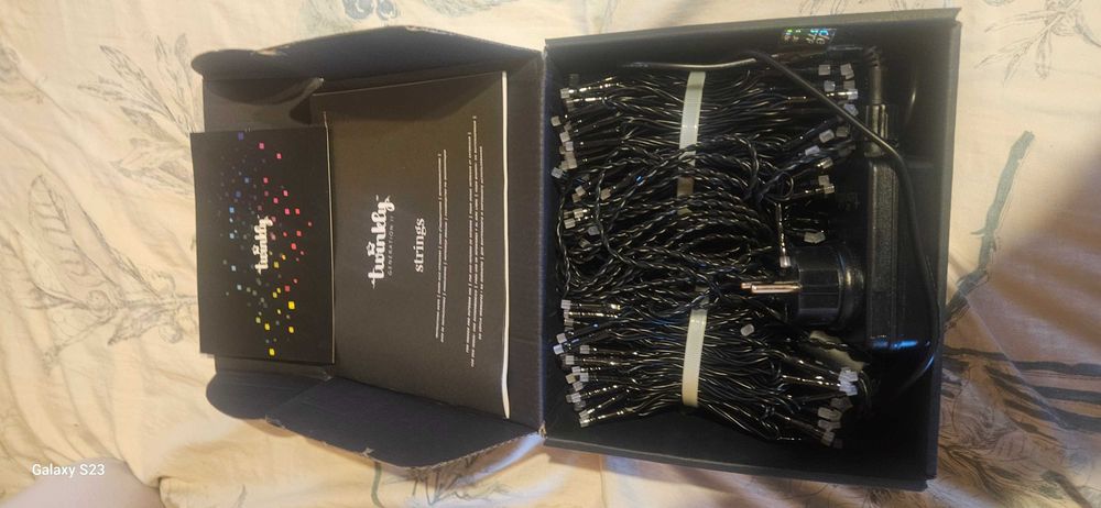 Twinkly 600 LED RGB Smart – instalație craciun premium control din telefon, WiFi. Noua