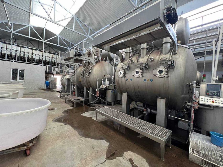 Машина для крашения полотна