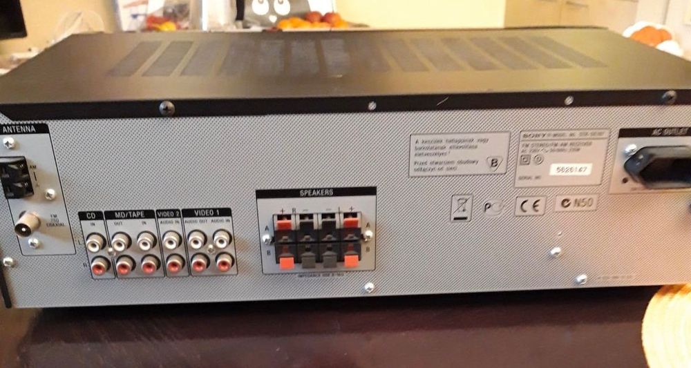 Сони ресивър с радио, като нов