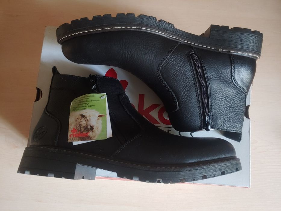 Мужские зимние челси Rieker