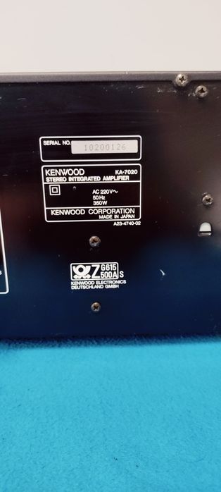 Vând KENWOOD KA-7020