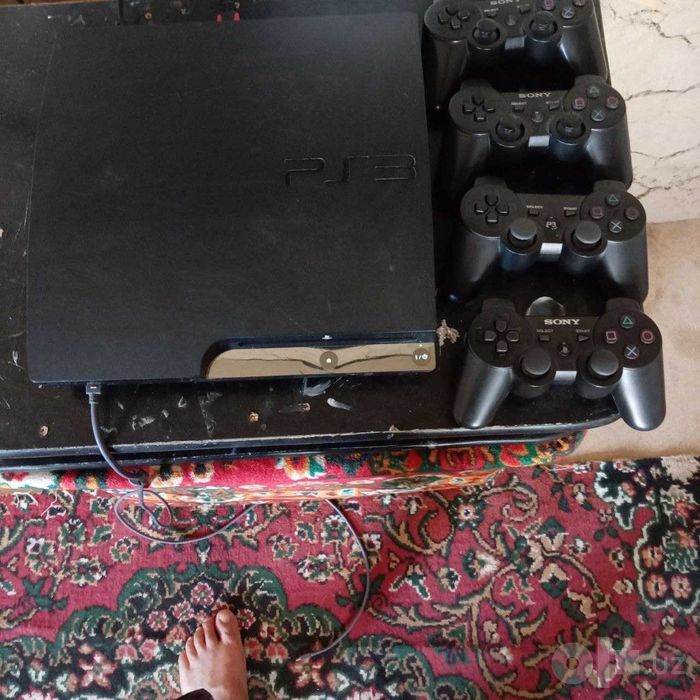 Ps3 Slim 250gb 4ta joyistik