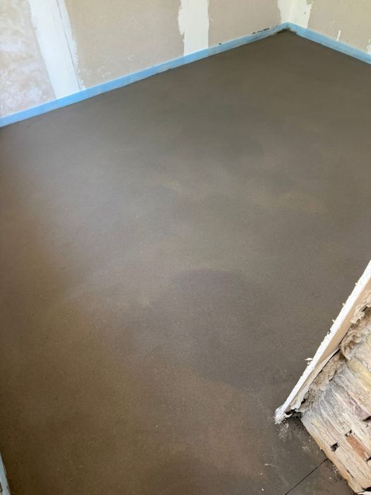 Полагане на земновлажна Замазка