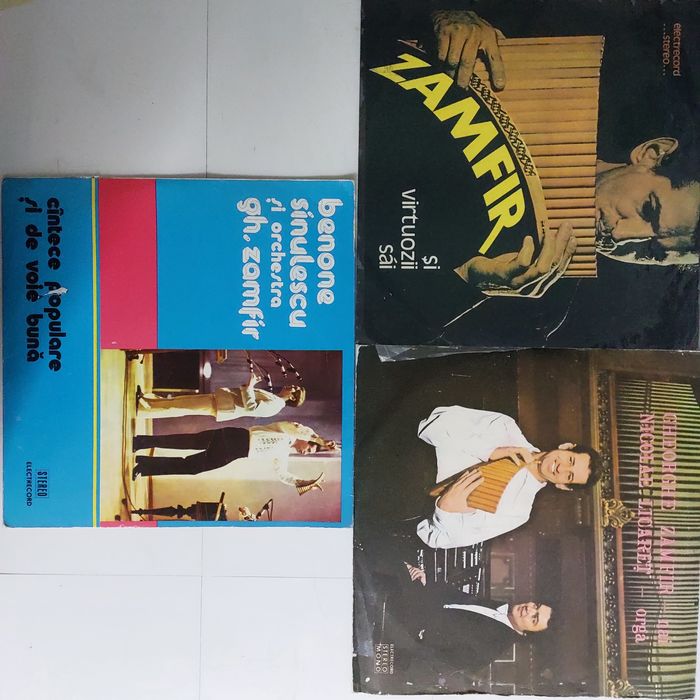 Gheorghe Zamfir și Benone Sinulescu vinil