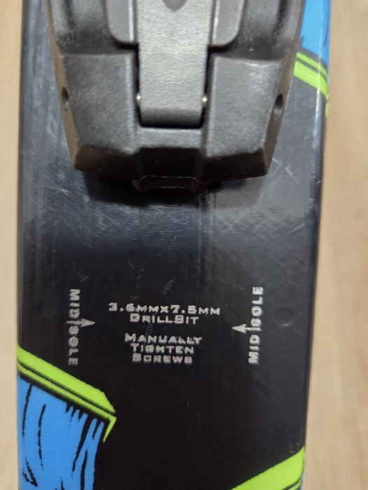 Skiuri copii K2 139cm si clapari Head 24,5cm