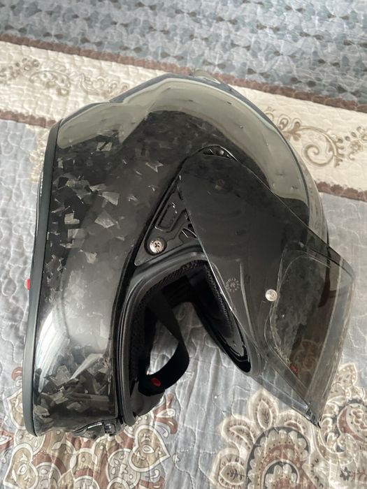 Scorpion EXO 1400 Onyx Carbon Air Solid — размер M — ИДЕАЛ