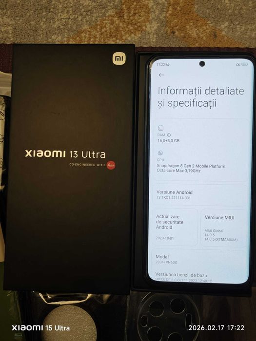 Xiaomi 13 Ultra 5G 1TB 16+3GB RAM
