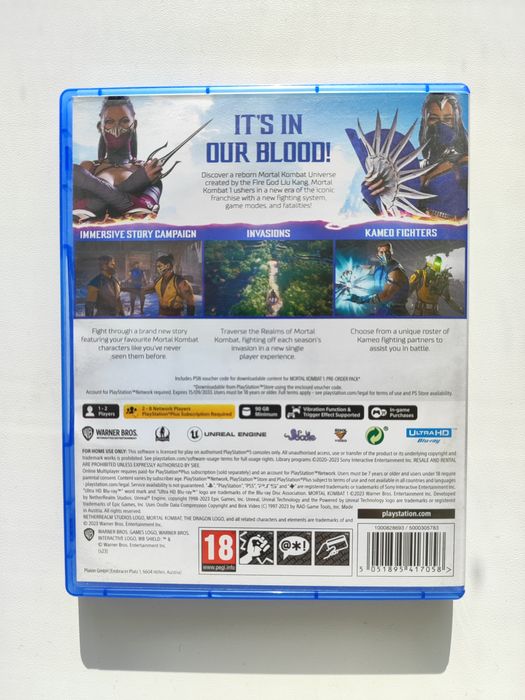 Продам Диск Ps 5 MK11