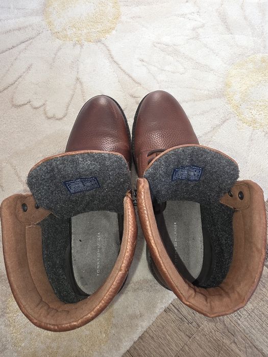 Vand ghete piele naturala TOMMY HILFIGER