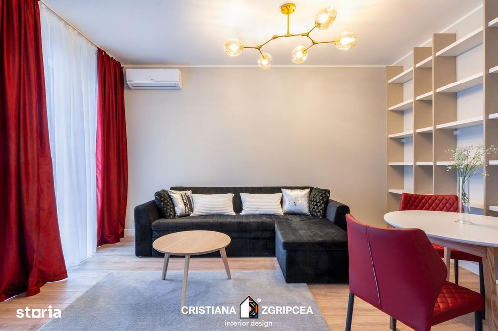 2 camere de inchiriat Unirii |Nerva Traian|Mobilat Designer|Bloc Nou — fotografia 3