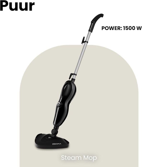 Парочистачка Zeegma PUUR, 1500W, Почистване без химикали, 7 Приставки