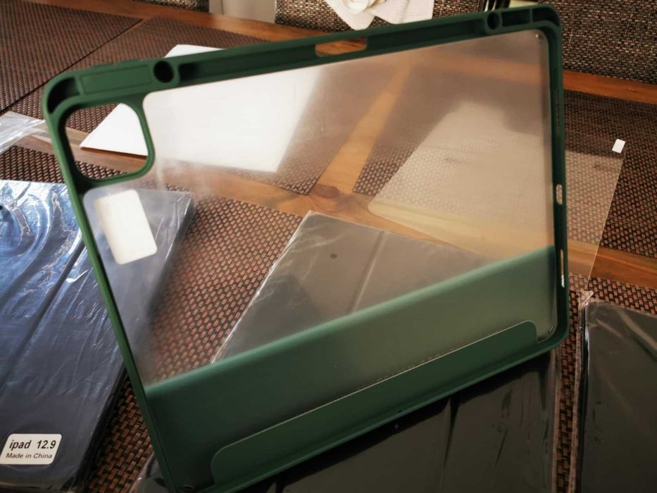 Husa folie sticla ecran tableta Apple Ipad Pro 12.9 5 6 2021 2022 2018