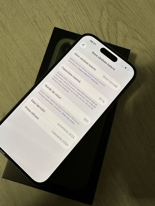 iPhone 16 Teal 128GB – Garanție Apple – FullBox Impecabil